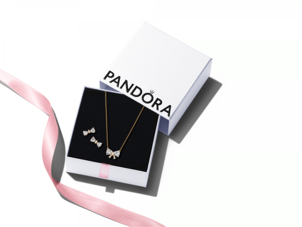 Pandora ékszer Csillogó masnis shine ékszer szett PSZ82