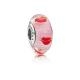 Pandora ékszer Csókok áradata muránói üveg charm 796598