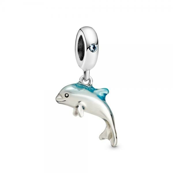Pandora ékszer Delfin függő ezüst charm 798947C01