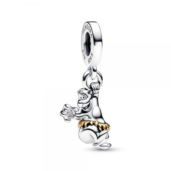 Pandora ékszer Disney 100 évfordulós Balu függő ezüst charm 792682C01