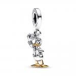 Pandora ékszer Disney 100 évfordulós Donald kacsa függő ezüst charm 792683C01
