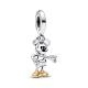 Pandora ékszer Disney 100 évfordulós Mickey egér függő ezüst charm 792812C01