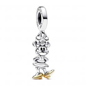 Pandora ékszer Disney 100 évfordulós Minnie függő ezüst charm 792559C01