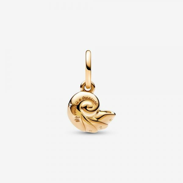 Pandora ékszer Disney A kis hableány elvarázsolt kagyló shine charm 762685C01