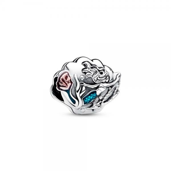 Pandora ékszer Disney A kis hableány shellkagyló ezüst charm 792687C01