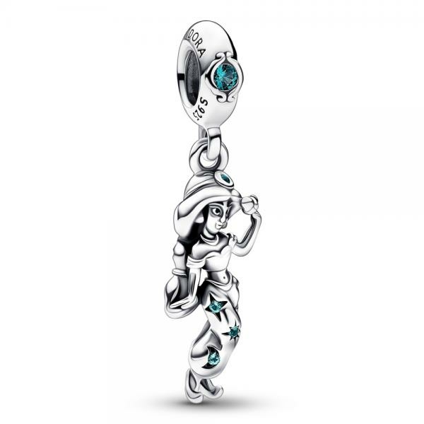 Pandora ékszer Disney Aladdin Jázmin hercegnő függő ezüst charm 792343C01