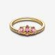 Pandora ékszer Disney Aranyhaj tiara shine gyűrűje 