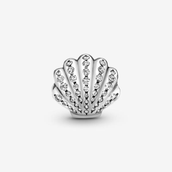 Pandora ékszer Disney Ariel kagylója charm 791574CZ
