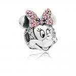 Pandora ékszer Disney Csillámló Minnie portré klip 797496CZS