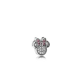Pandora ékszer Disney csillogó Minnie ikon petite medálelem 796346CZ