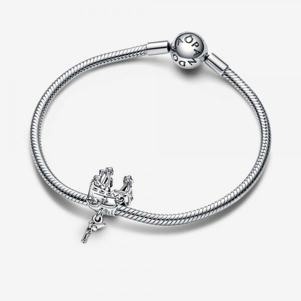 Pandora ékszer Disney Csingiling és Hook kapitány ezüst charm 792521C00