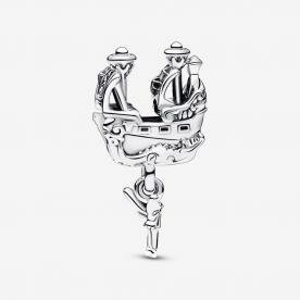 Pandora ékszer Disney Csingiling és Hook kapitány ezüst charm 792521C00