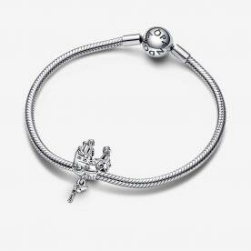 Pandora ékszer Disney Csingiling és Hook kapitány ezüst charm 792521C00