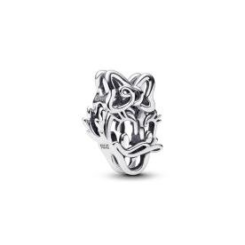 Pandora ékszer Disney Daisy kacsa áttört ezüst charm 793910C00