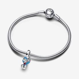 Pandora ékszer Disney Donald kacsa függő ezüst charm 793358C01