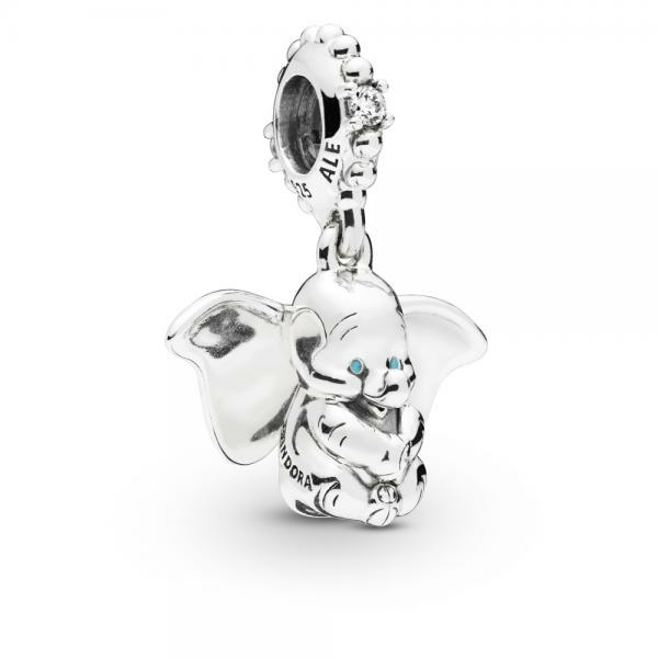 Pandora ékszer Disney Dumbo függő ezüst charm 797849CZ