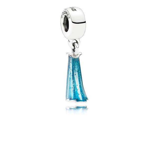 Pandora ékszer Disney Elsa ruhája charm 791590ENMX