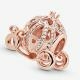Pandora ékszer Disney Hamupipőke szikrázó hintó rozé charm 789189C01