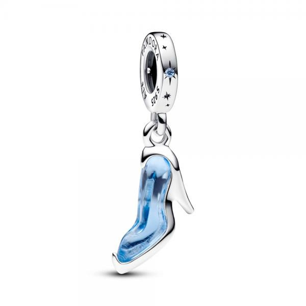 Pandora ékszer Disney Hamupipőke üvegcipője ezüst charm 793071C01