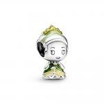 Pandora ékszer Disney Hercegnő és a béka Tiana ezüst charm 799510C01