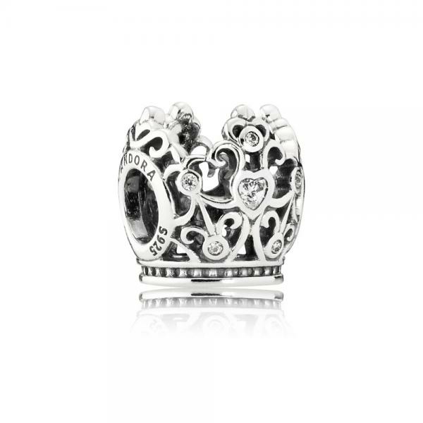 Pandora ékszer Disney hercegnői korona charm 791580CZ