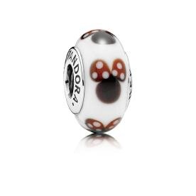 Pandora ékszer Disney klasszikus Minnie muránói üveg charm 791634