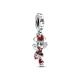 Pandora ékszer Disney korcsolyázó Minnie egér függő ezüst charm 793530C01