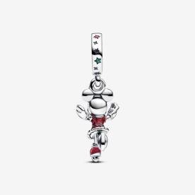 Pandora ékszer Disney korcsolyázó Minnie egér függő ezüst charm 793530C01
