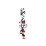 Pandora ékszer Disney korcsolyázó Minnie egér függő ezüst charm 793530C01