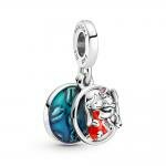 Pandora ékszer Disney Lilo és Stich család függő charm 799383C01