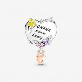 Pandora ékszer Disney Lilo és Stich Ohana ezüst charm 781682C01