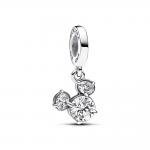 Pandora ékszer Disney Mickey egér fej sziluett függő charm 793031C01