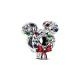 Pandora ékszer Disney Mickey egér karácsonyi koszorú charm 793531C01