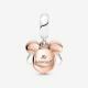 Pandora ékszer Disney Mickey egér kéttónusú dupla függő charm 780112C01