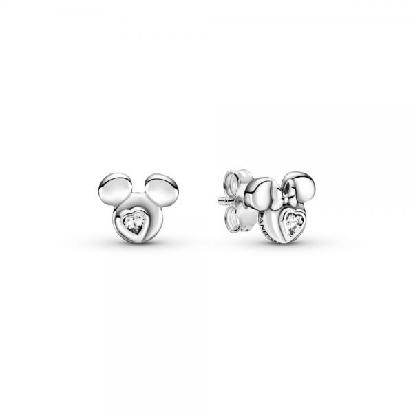 Pandora ékszer Disney Mickey és Minnie fülbevaló 299258C01