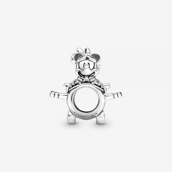 Pandora ékszer Disney Mickey és Minnie repülőben ezüst charm 790108C00