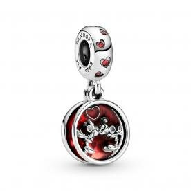 Pandora ékszer Disney Mickey és Minnie szerelem és csókok ezüst charm 799298C01