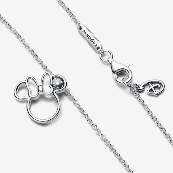 Pandora ékszer Disney Minnie egér sziluett ezüst nyaklánc 393187C01-45