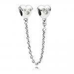 Pandora ékszer Disney Minnie és Mickey biztonsági lánc 791704CZ-05