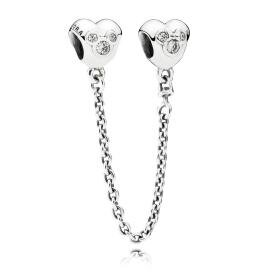 Pandora ékszer Disney Minnie és Mickey biztonsági lánc 791704CZ-05