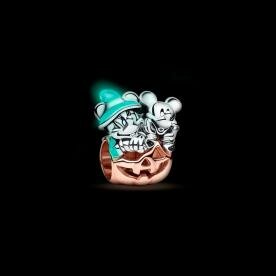 Pandora ékszer Disney Minnie és Mickey egér Halloween tökben ezüst charm 782816C01