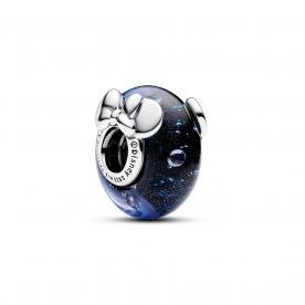 Pandora ékszer Disney Minnie és Mickey egér kék muránói üveg charm 792958C01