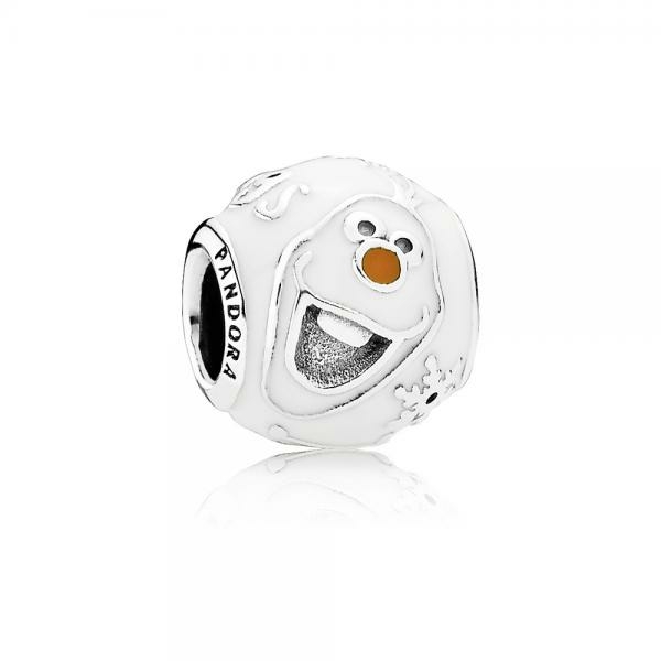 Pandora ékszer Disney Olaf charm 791794ENMX