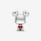 Pandora ékszer Disney piros nadrágos Mickey charm 798905C01