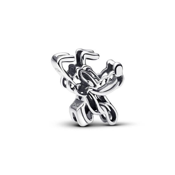 Pandora ékszer Disney Plútó áttört ezüst charm 793911C00