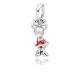 Pandora ékszer Disney pöttyös Minnie egér függő charm 397768EN09