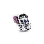 Pandora ékszer Disney Stitch ballagó ezüst charm 793789C01