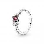 Pandora ékszer Disney Szépség és a szörnyeteg rózsa ezüst gyűrű 