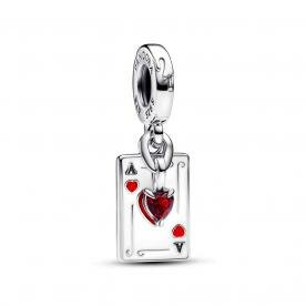 Pandora ékszer Disney Szívek királynője dupla függő charm 793420C01