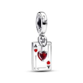 Pandora ékszer Disney Szívek királynője dupla függő charm 793420C01